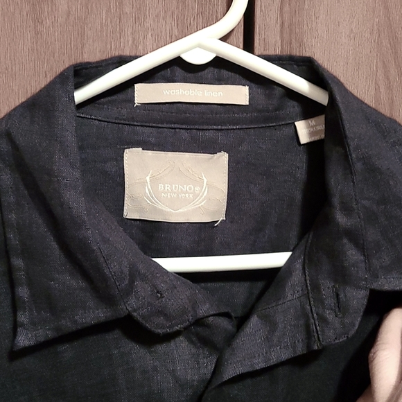 BRUNO New York Black 100% linen - Picture 4 of 4